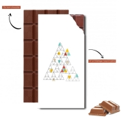 Tablette de chocolat personnalisé Triangle - Native American