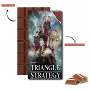 Tablette de chocolat personnalisé Triangle Strategy