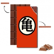 Tablette de chocolat personnalisé Symbole des tortues