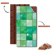 Tablette de chocolat personnalisé Ultra Slim Tiles V01