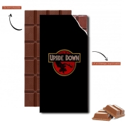 Tablette de chocolat personnalisé Upside Down X Jurassic