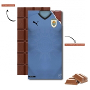 Tablette de chocolat personnalisé Uruguay World Cup Russia 2018 