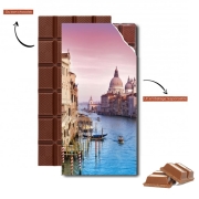 Tablette de chocolat personnalisé Venise Ville des Amoureux
