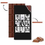 Tablette de chocolat personnalisé Villains Jails
