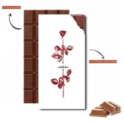 Tablette de chocolat personnalisé Violator Pink Flowers