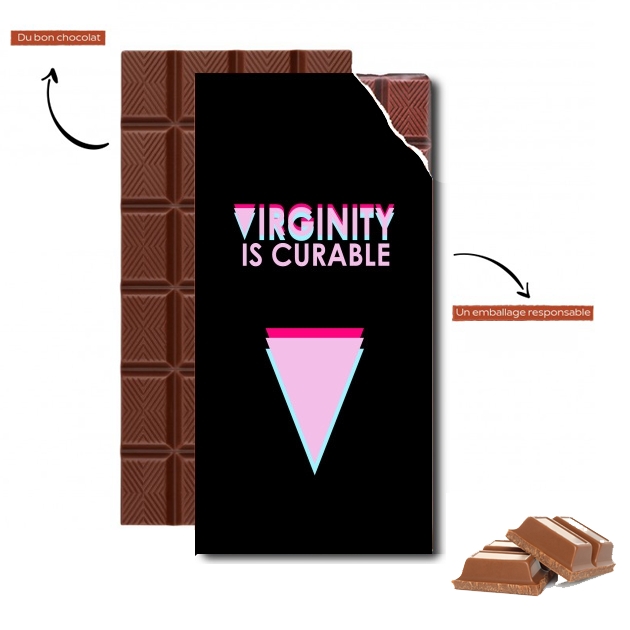 Tablette de chocolat personnalisé Virginity
