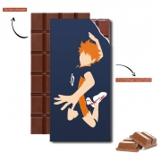 Tablette de chocolat personnalisé Volleyball Haikyuu Shoyo Hinata