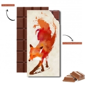 Tablette de chocolat personnalisé Renard Vulpes