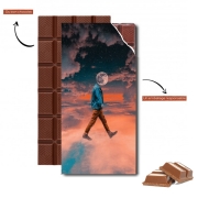 Tablette de chocolat personnalisé Walking On Clouds