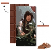 Tablette de chocolat personnalisé warrior2