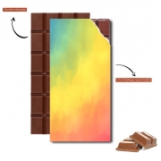Tablette de chocolat personnalisé Watercolors Fun