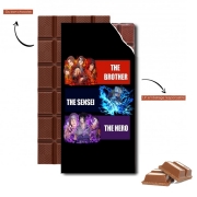 Tablette de chocolat personnalisé Way Of Ninja Uchiha Path