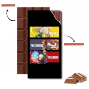 Tablette de chocolat personnalisé Way Of Ninja Uzumaki Path