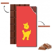 Tablette de chocolat personnalisé Winnie The pooh Abstract