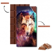 Tablette de chocolat personnalisé Wolf Imagine