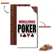 Tablette de chocolat personnalisé World Series Of Poker