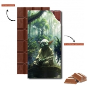 Tablette de chocolat personnalisé Yoda Master 