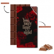 Tablette de chocolat personnalisé Your Limit (Red Version)