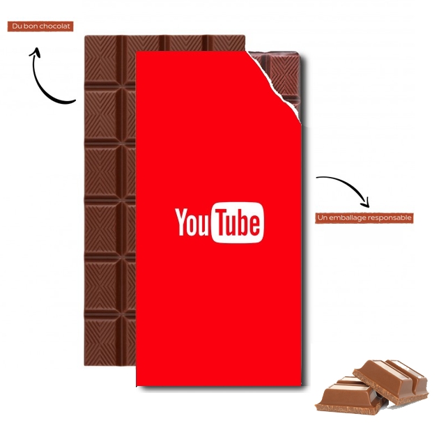 Tablette de chocolat personnalisé Youtube Video