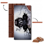 Tablette de chocolat personnalisé Zombie Warrior