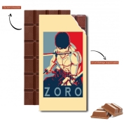 Tablette de chocolat personnalisé Zoro Propaganda