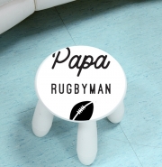 Tabouret enfant Papa Rugbyman
