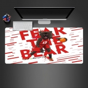 Tapis de souris géant Beasts Collection: Fear the Bear