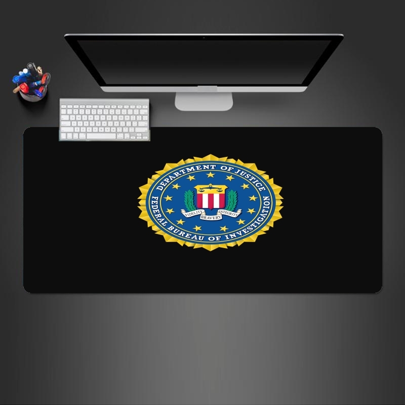 Tapis de souris géant FBI Federal Bureau Of Investigation