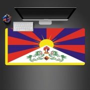 Tapis de souris géant Flag Of Tibet