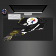 Tapis de souris géant Football Helmets Pittsburgh