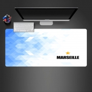 Tapis de souris géant Marseille Maillot Football 2018