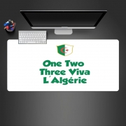 Tapis de souris géant One Two Three Viva Algerie