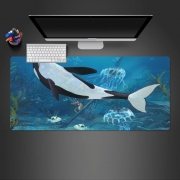 Tapis de souris géant Baleine Orca