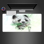 Tapis de souris géant Panda Watercolor