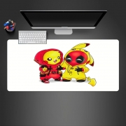 Tapis de souris géant Pikachu x Deadpool