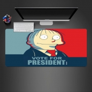 Tapis de souris géant ralph wiggum vote for president