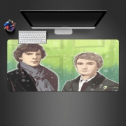 Tapis de souris géant Sherlock and Watson