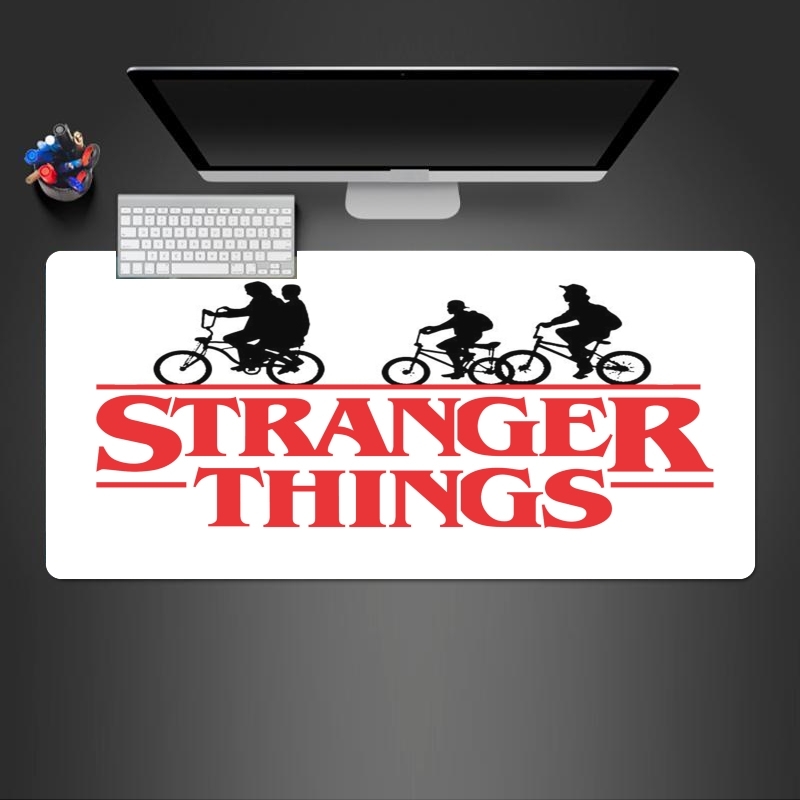 Tapis de souris géant Stranger Things by bike