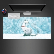 Tapis de souris géant Winter Cat