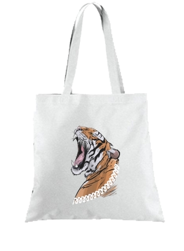 Tote Bag  Sac Animals Collection: Tiger 
