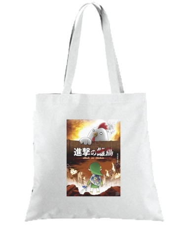 Tote Bag  Sac Attack On Chicken