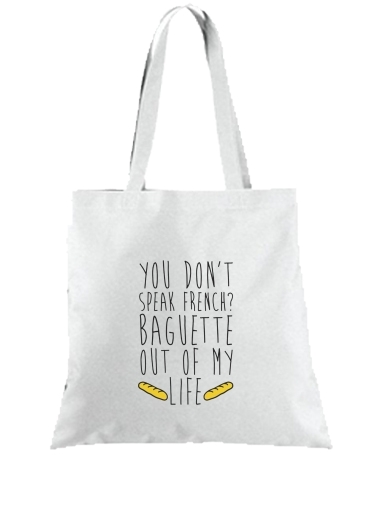 Tote Bag  Sac Baguette out of my life