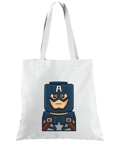 Tote Bag  Sac Bricks Captain America