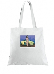 Tote Bag  Sac GTA collection: Bikini Girl Florida Beach