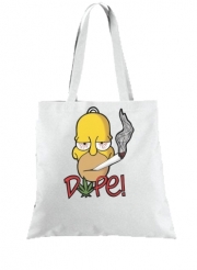Tote Bag  Sac Homer Dope Weed Smoking Cannabis