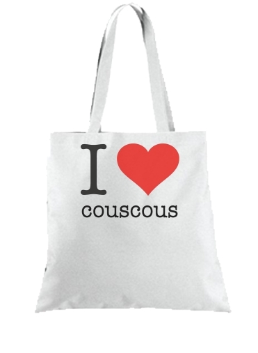 Tote Bag  Sac I love couscous - Plat Boulette