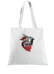 Tote Bag  Sac Knight with red cap