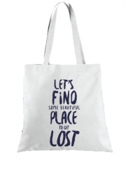 Tote Bag  Sac Let's find some beautiful place