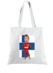 Tote Bag  Sac MiniRacers: Kimi Raikkonen - Ferrari Team F1