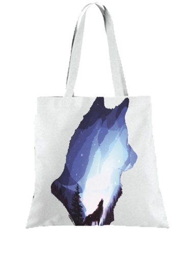 Tote Bag  Sac Mystic wolf